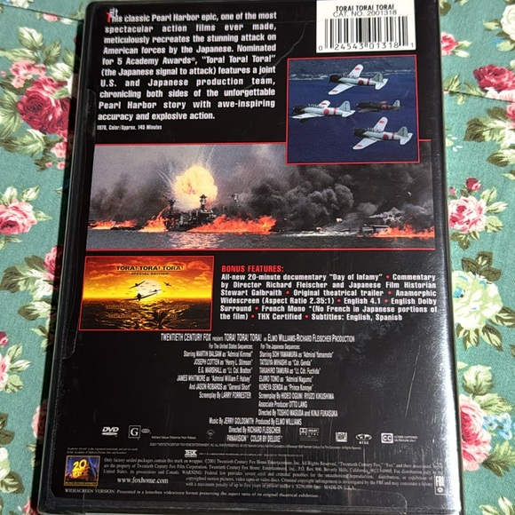 PEARL HARBOR! TORA! TORA! TORA! Two DVD’s 📀 Unopened, new. Two movies action 💫 - Picture 4 of 8